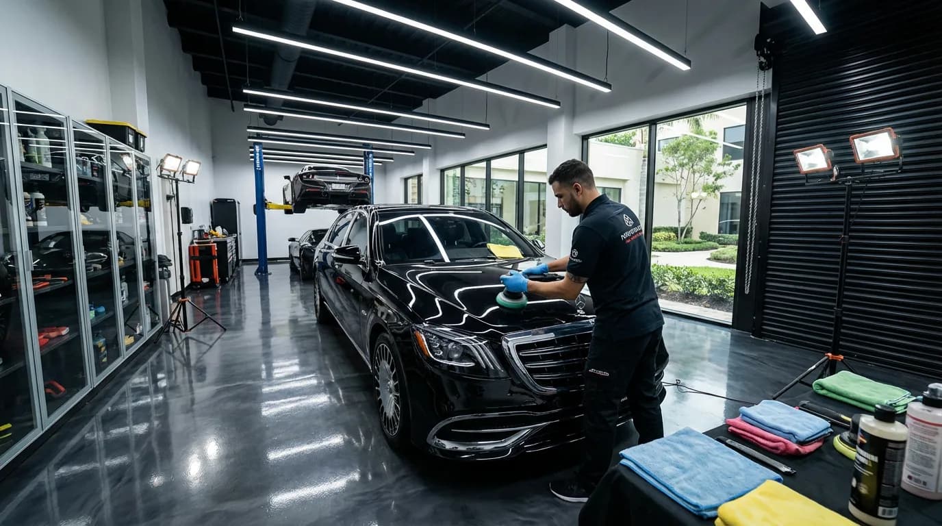 Auto Detailing Trenčín – interior cleaning, paint correction, protection